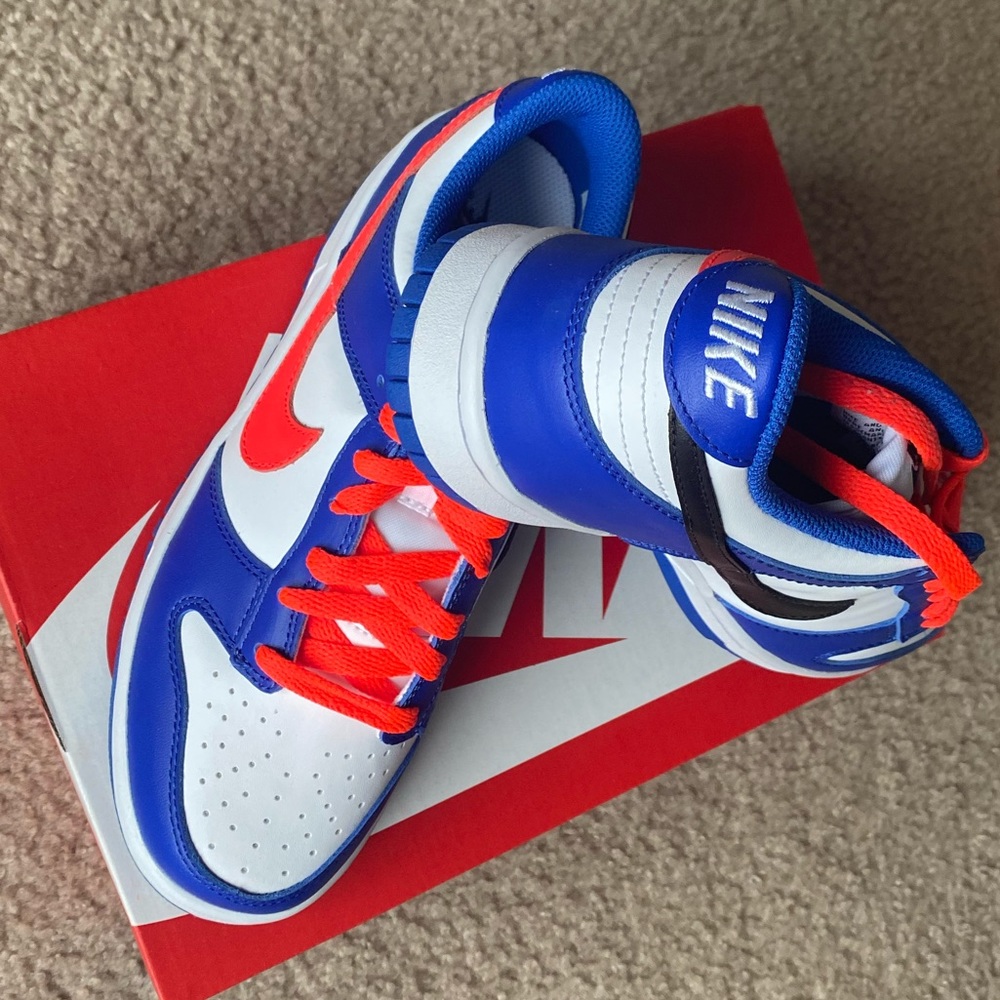 Nike Dunks Game Royal Crimson